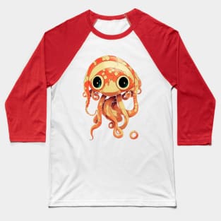 Little Octopus Baseball T-Shirt